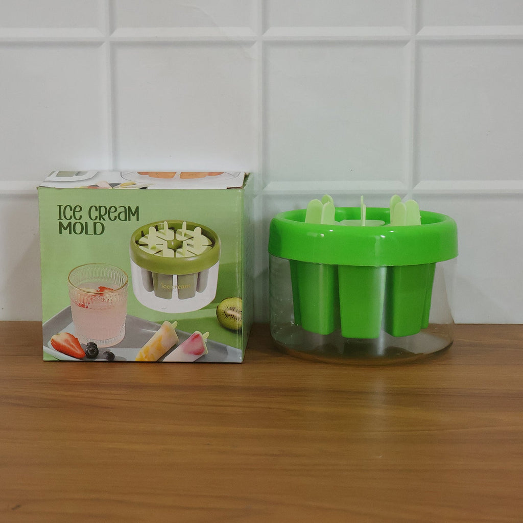 Reusable popsicle mold tray for summer desserts