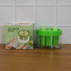 Reusable popsicle mold tray for summer desserts