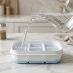Easy release ice tray for quick ice cubes