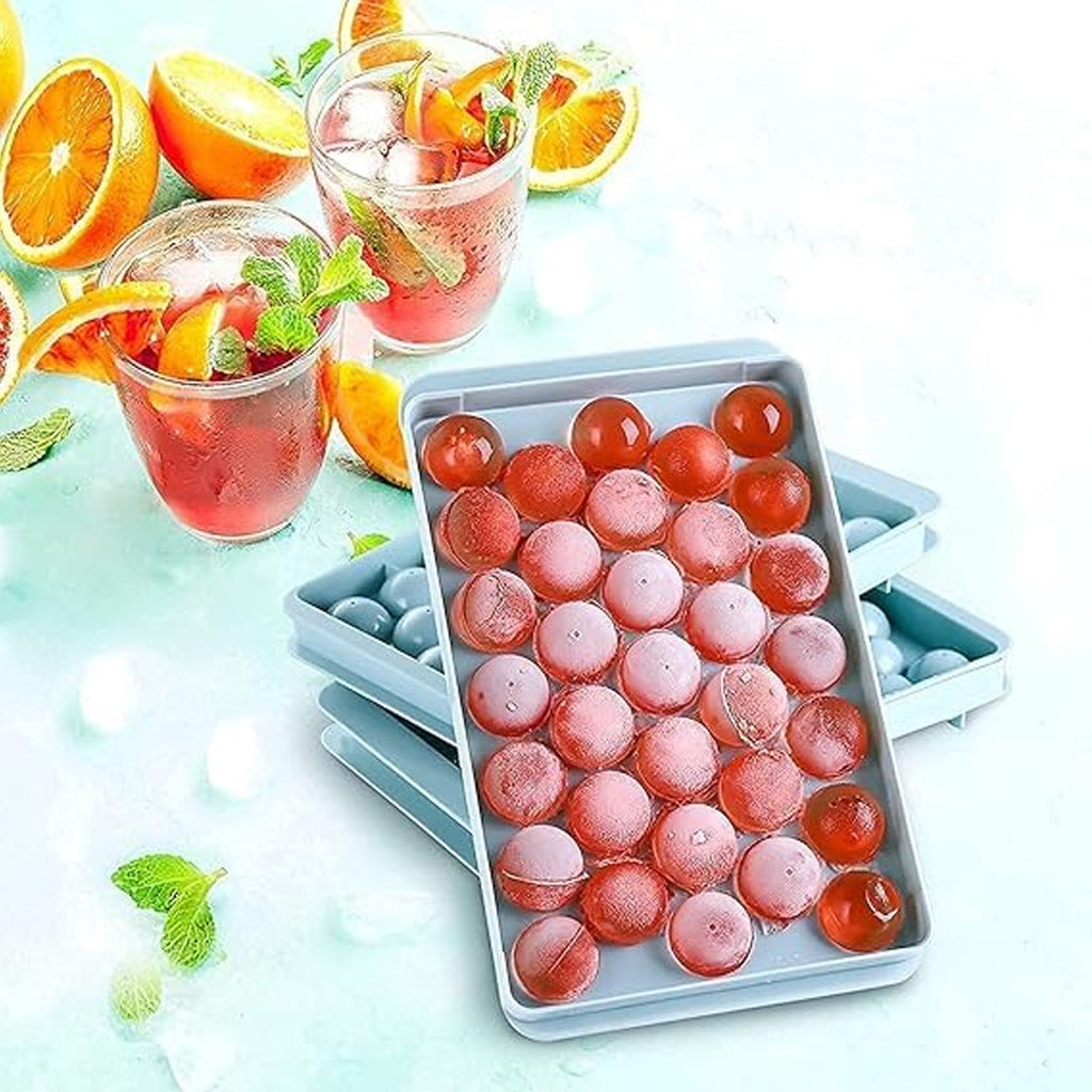 Reusable blue lollipop mold tray for home crafting