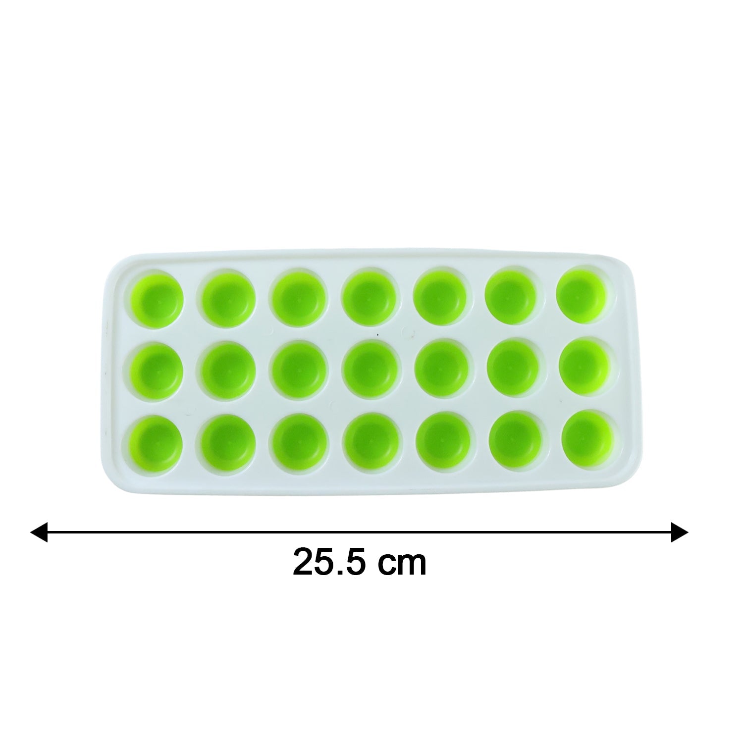 Round ice cube maker for beverages and desserts