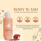 Packaging details of hydrating body wash for daily use