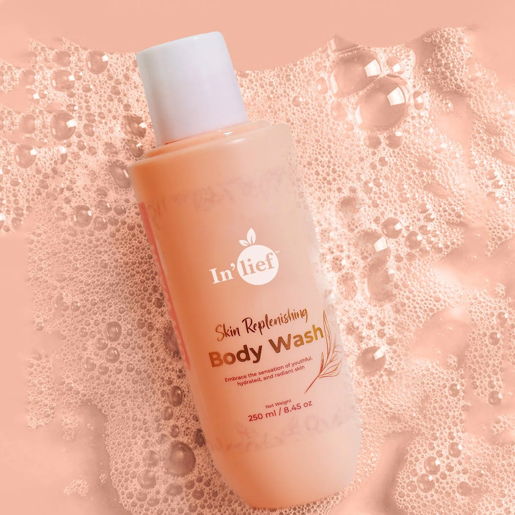 Hydrating body wash bottle front showing 250ml size