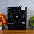 Sleek glass cooking plate of Orbit induction cooker