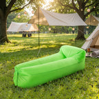 Foldable inflatable wind sofa for beach and outdoor relaxation