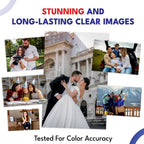 A4 photo printing paper lying on a desk, ready for use