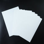 A4 inkjet printing paper showing dimensions and high opacity