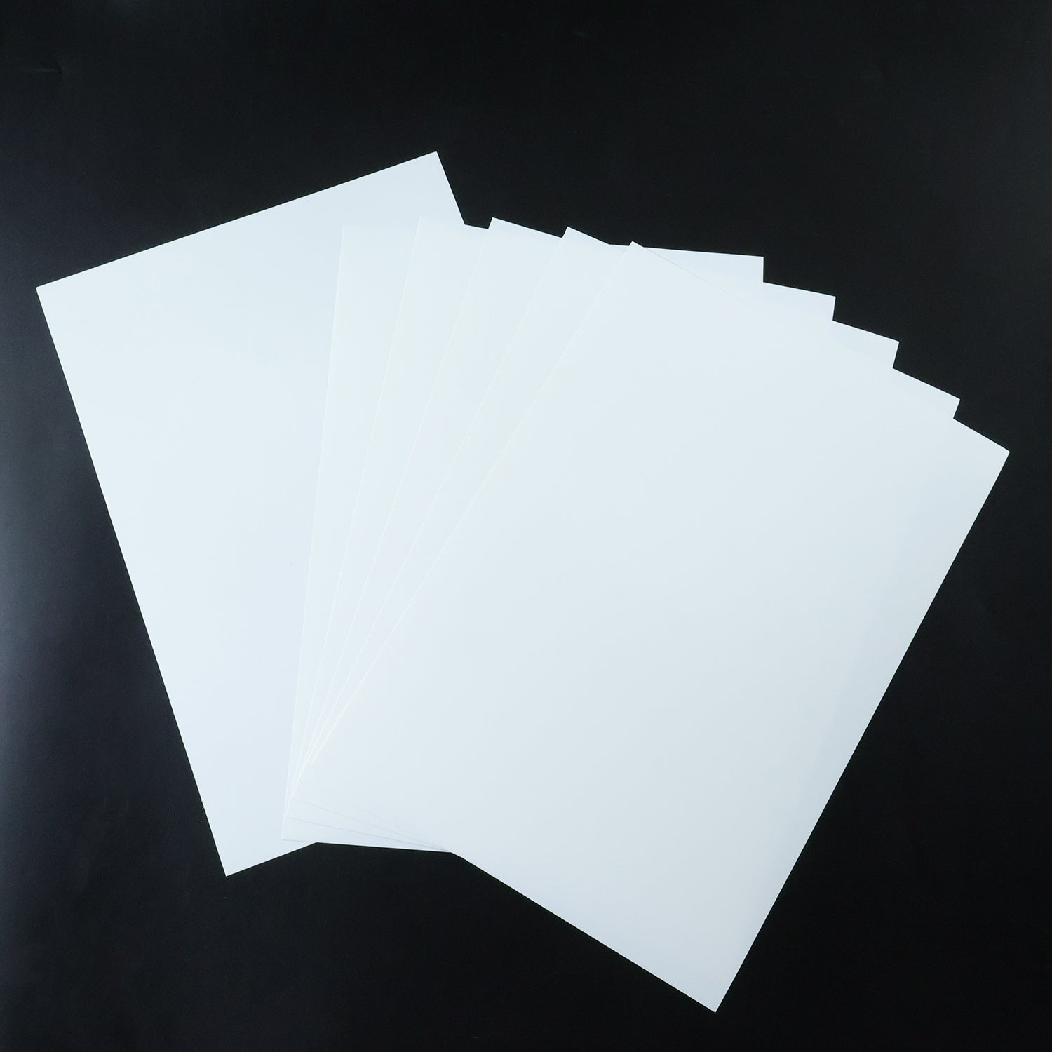 A4 inkjet printing paper showing dimensions and high opacity