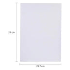Pack of 50 A4 sheets of premium inkjet printing paper