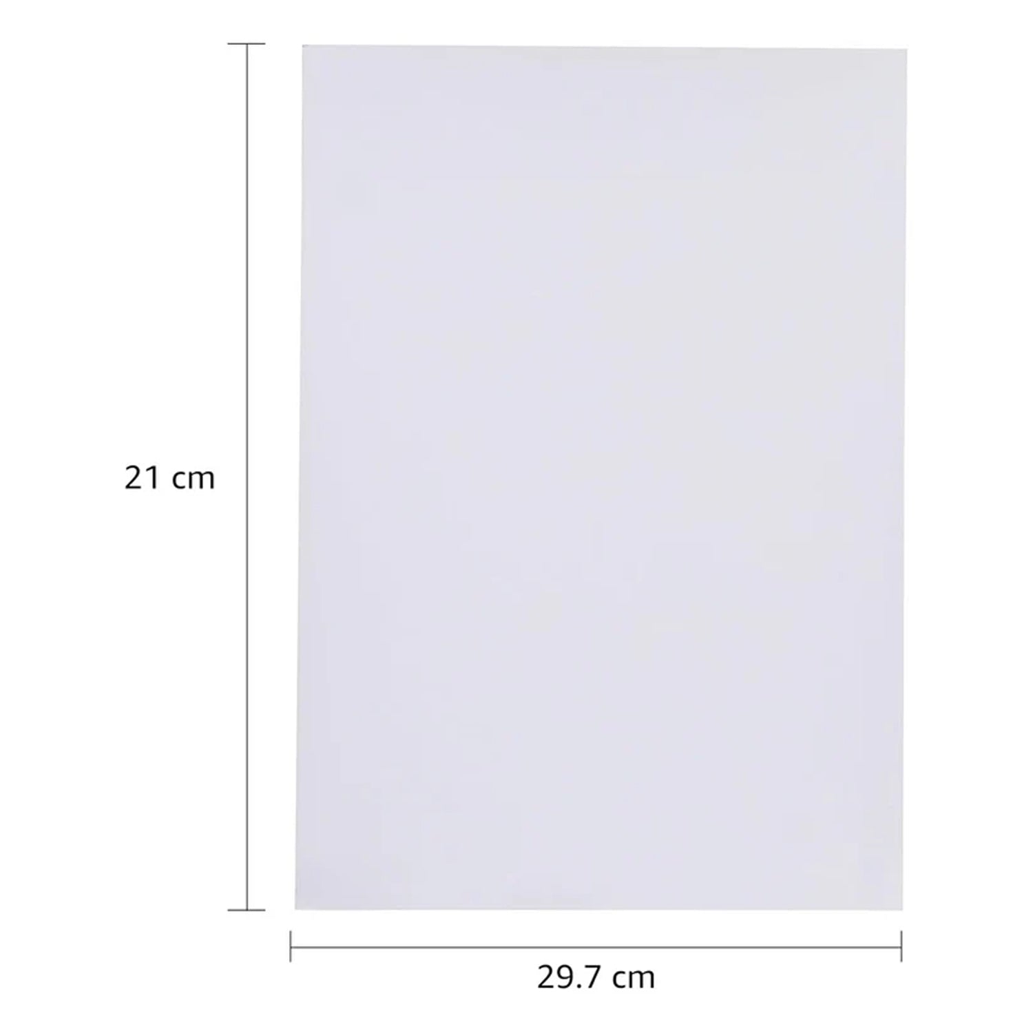 Pack of 50 A4 sheets of premium inkjet printing paper