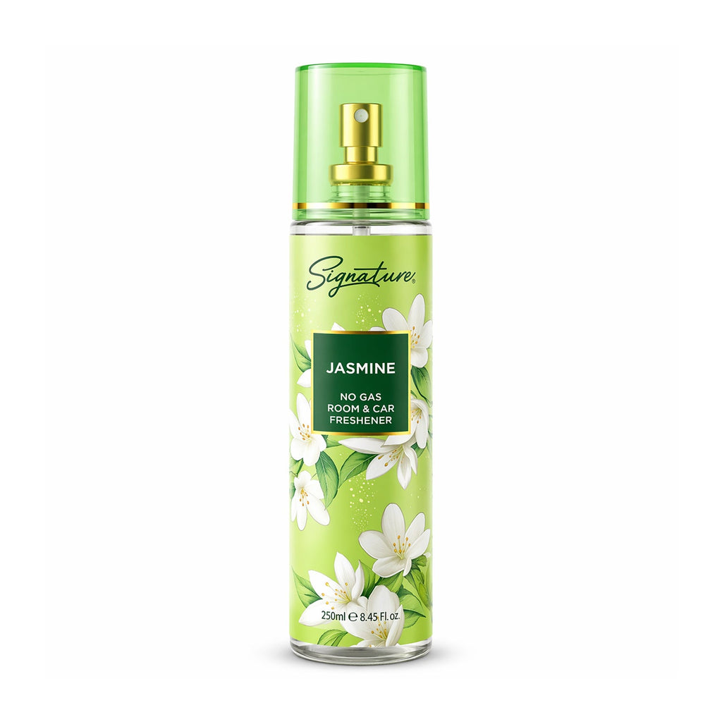 Refreshing jasmine room spray in a bottle