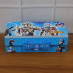 Multi-tier beauty storage box with sliding compartments