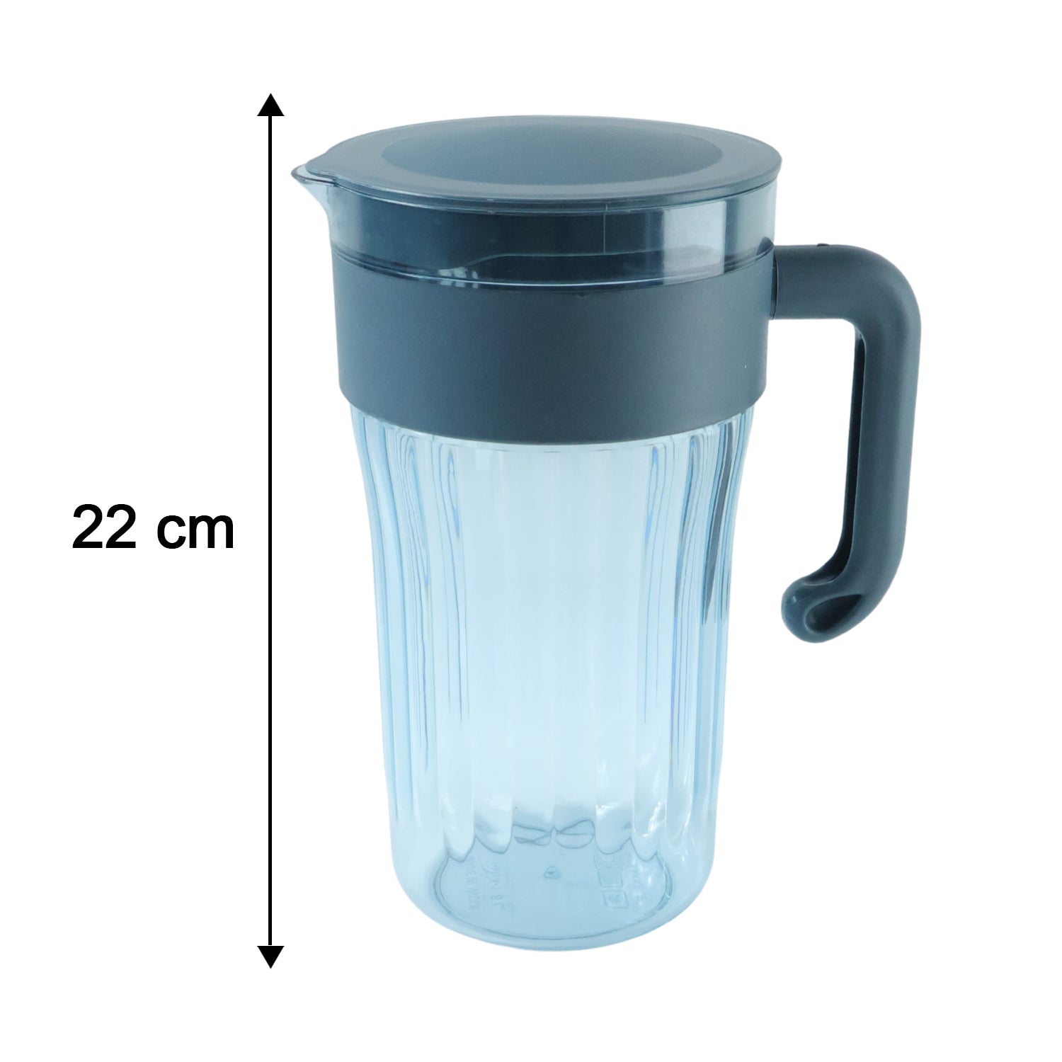 Lightweight plastic beverage jug for family and parties