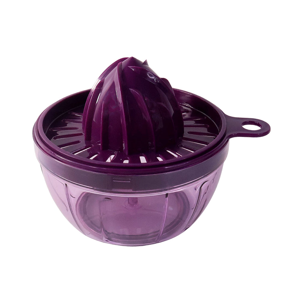 Compact plastic mini manual juicer ideal for kitchen use