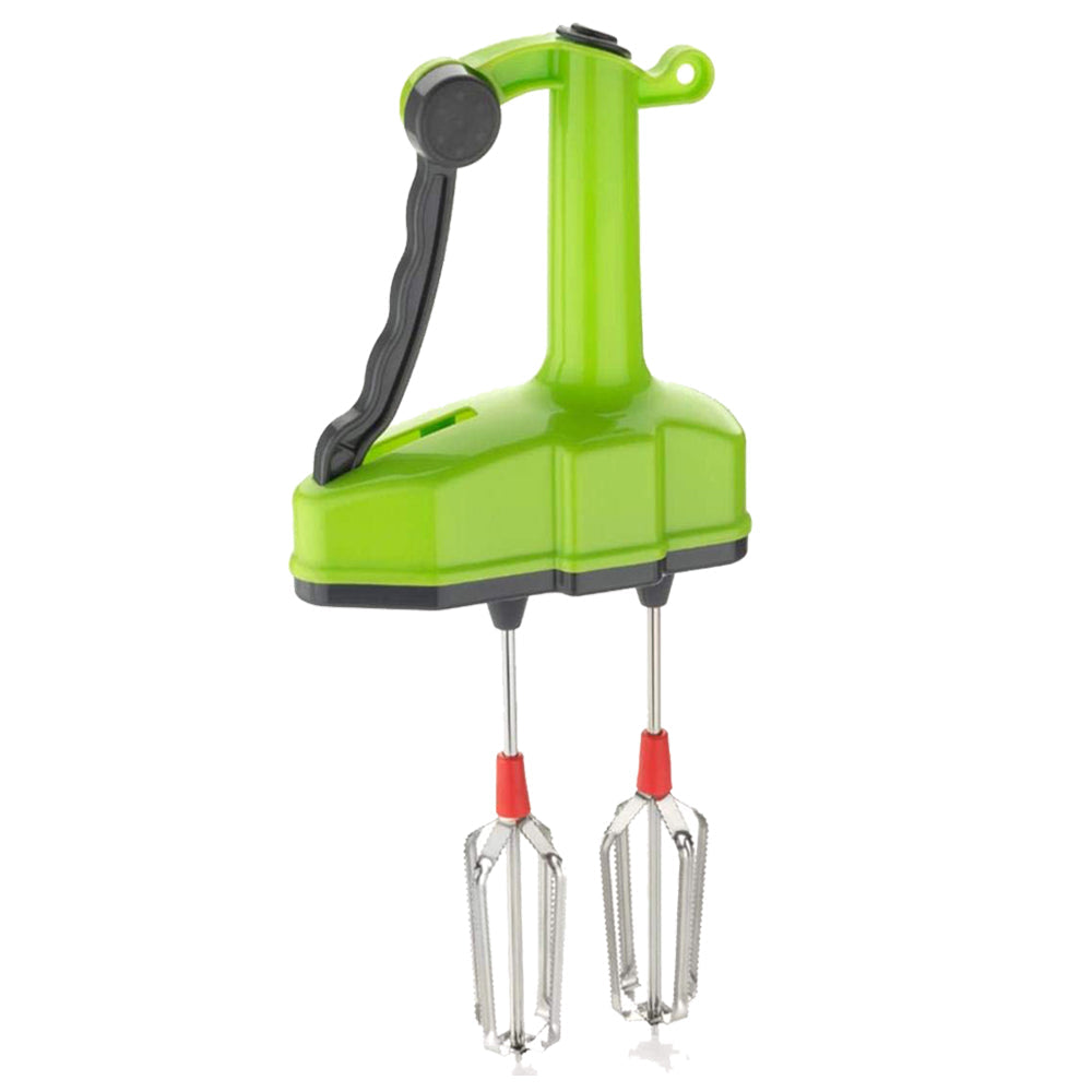 Double blade design of the high-speed manual Hand Blender.