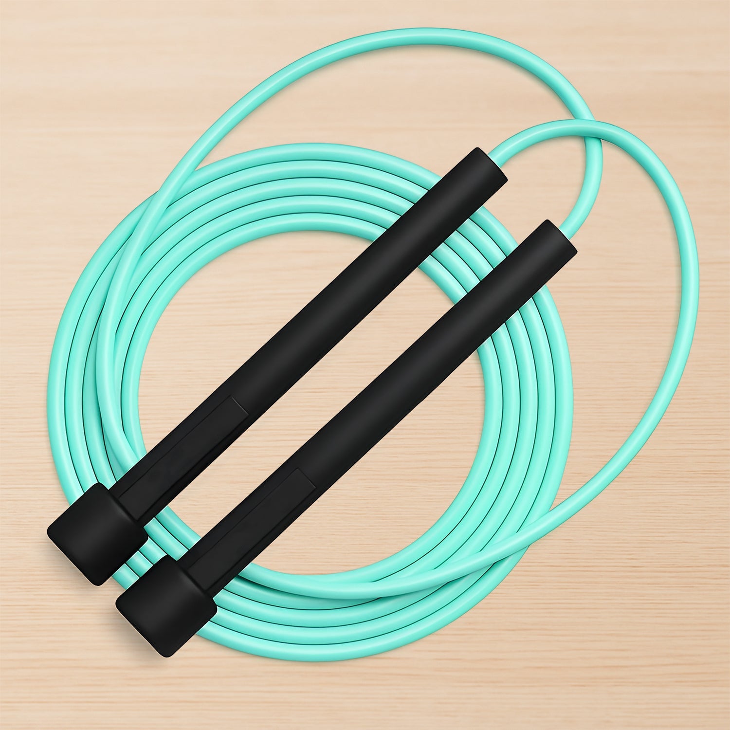Tangle-free jumping rope ideal for fitness and weight loss