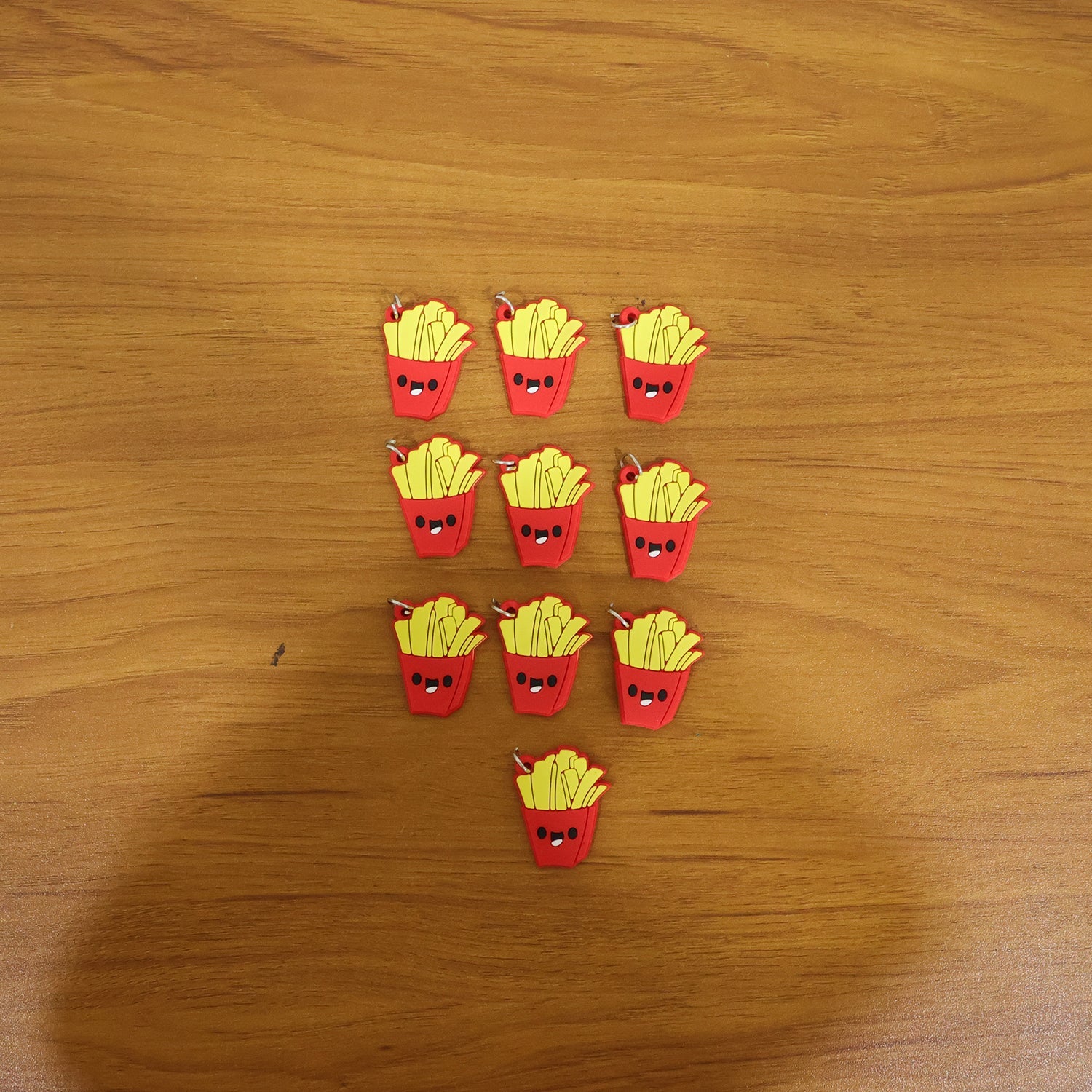 Cute snack keychain charm for gift and decor