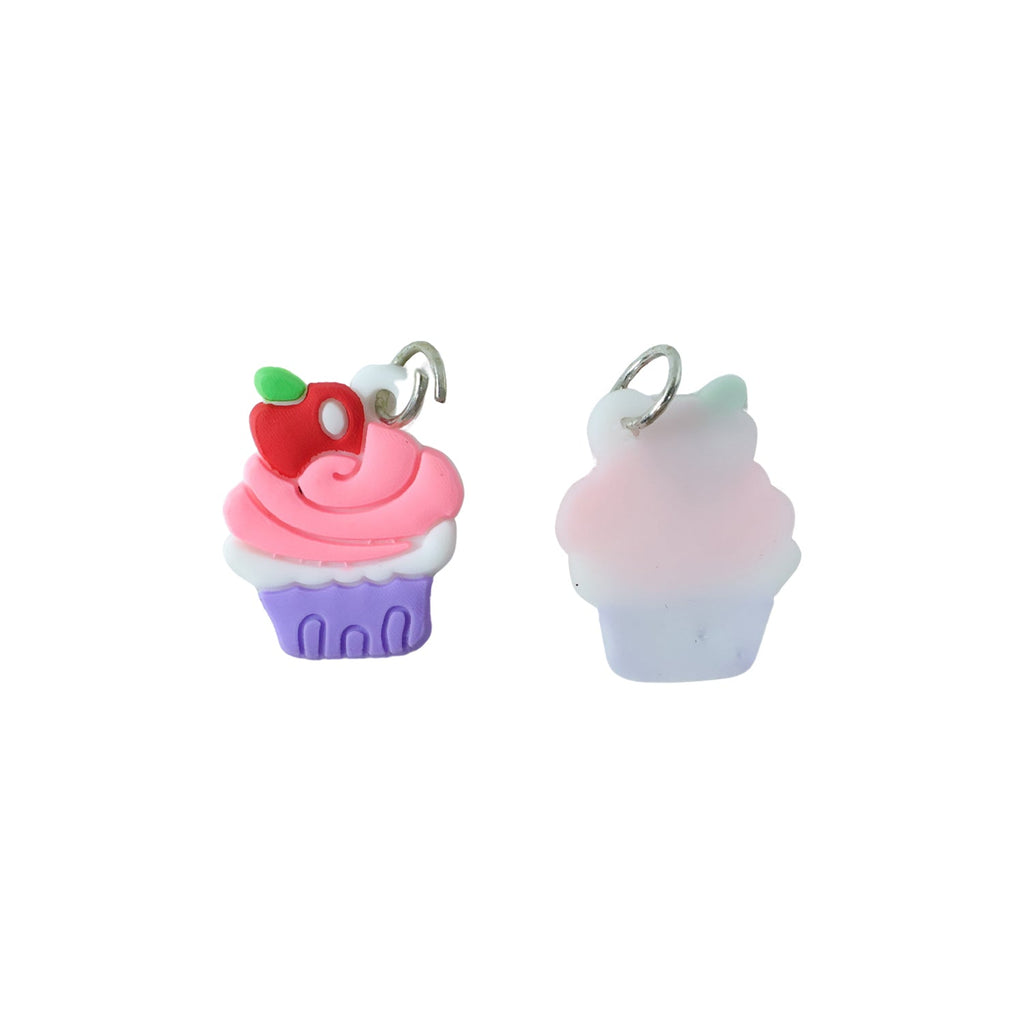 Dessert inspired rubber keyring set for gifting or personal use