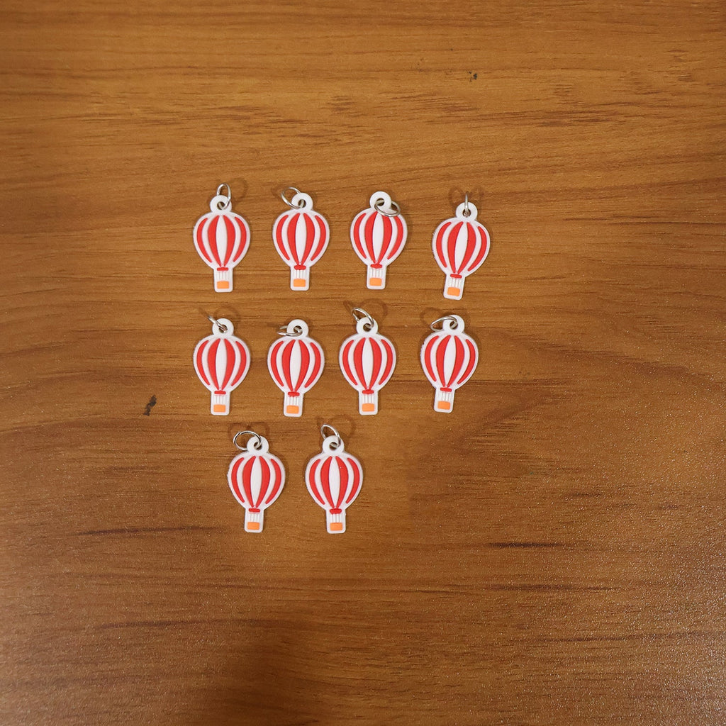 Cute and durable hot air balloon bag charms for gifts
