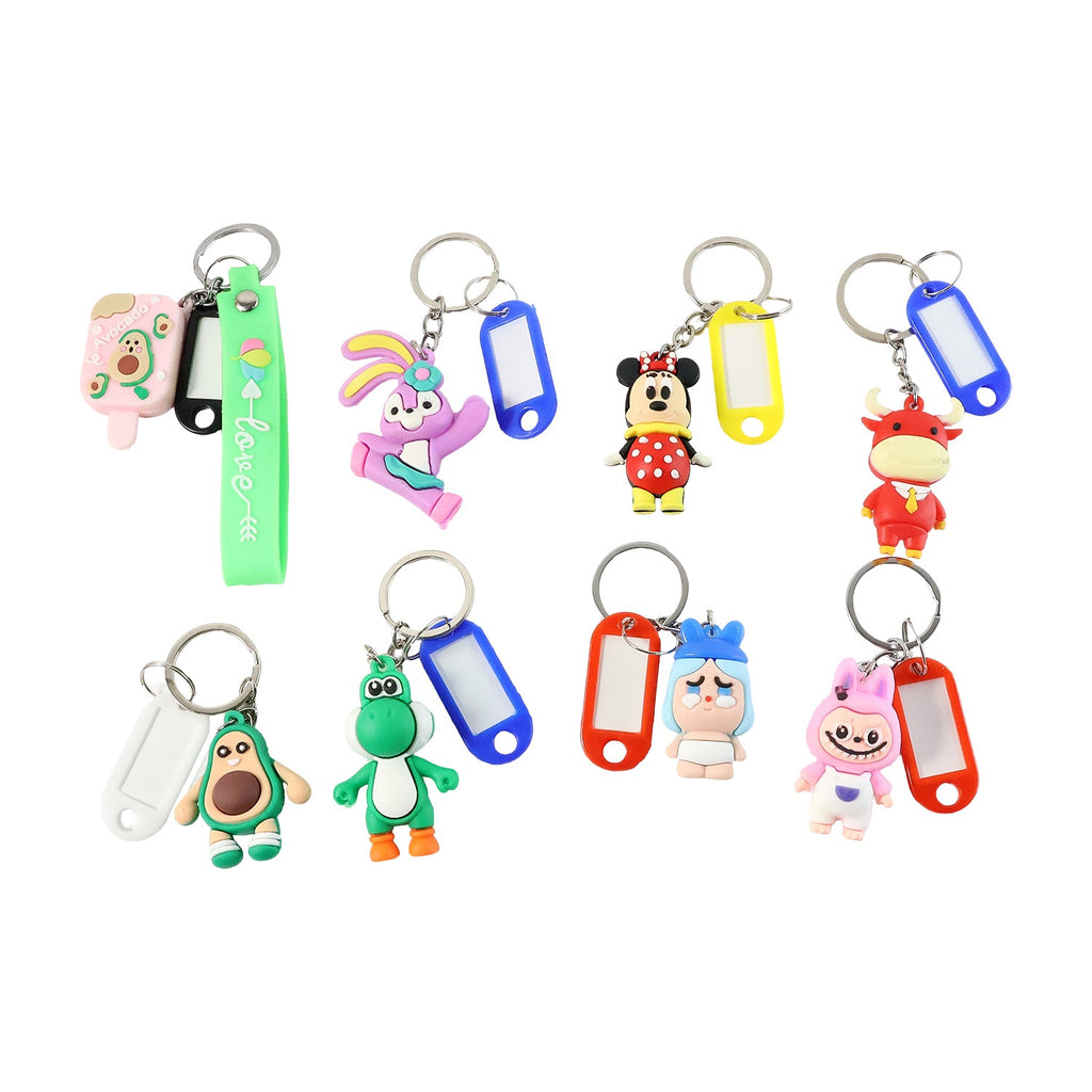 Colorful character keychain ideal as a fun gift or personal accessory