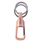 Keychain organizer holding multiple keys