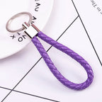 Braided Loop Keychain Set – Stylish 4-Piece Key Organizer