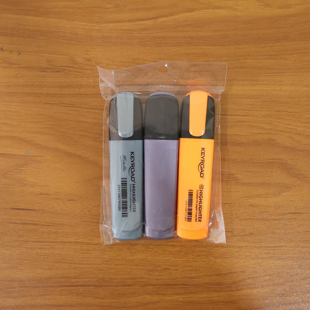 Writing highlighter pens for versatile highlighting