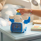 Children's room bunny bedside alarm clock with colorful dial