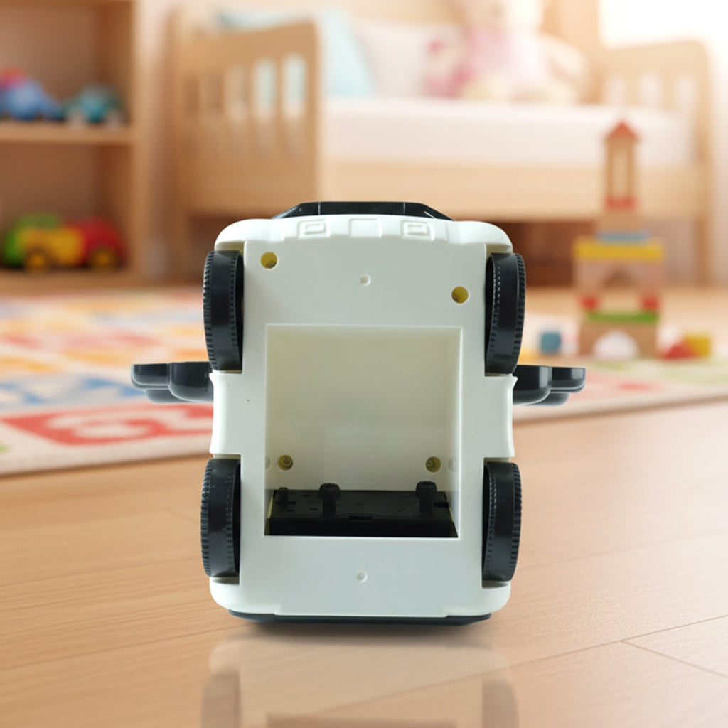 Vibrant kids alarm clock with fun characters