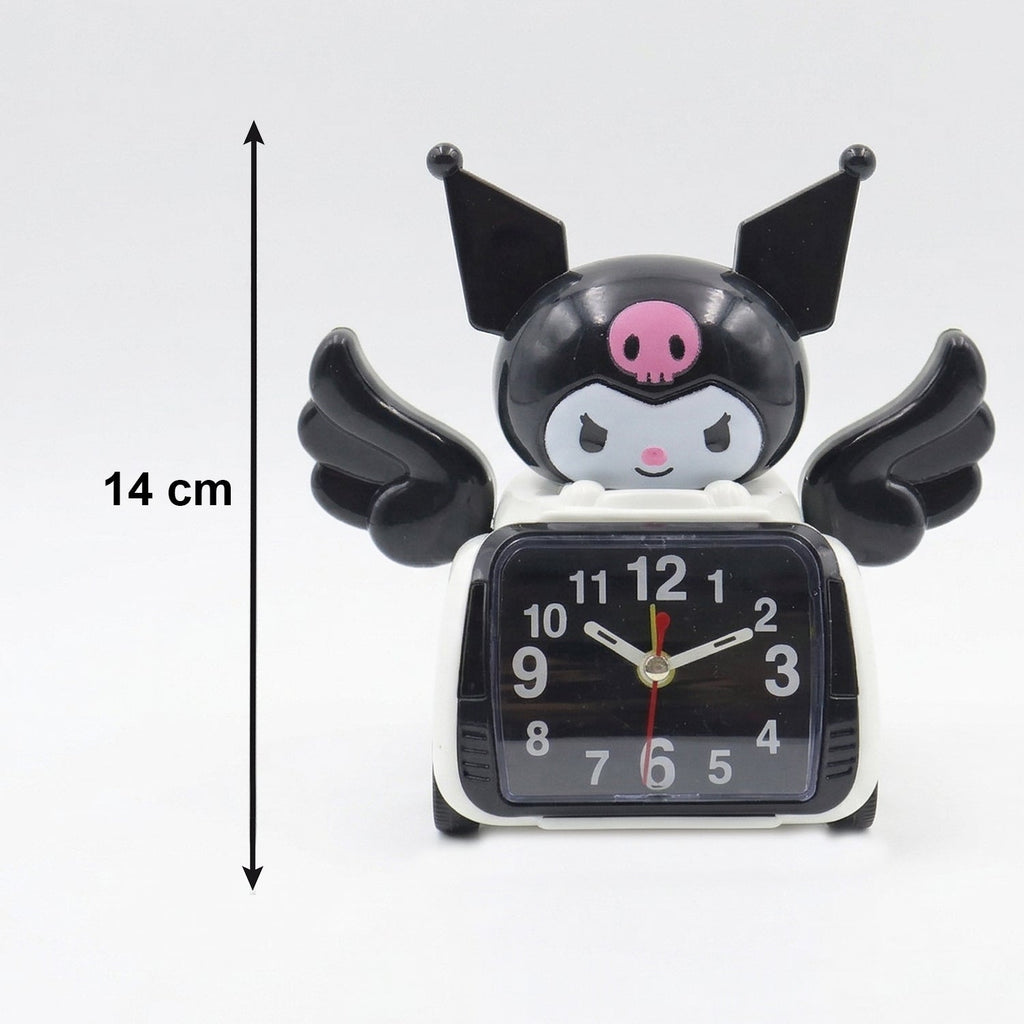 Colorful cartoon clock for kids' room decor