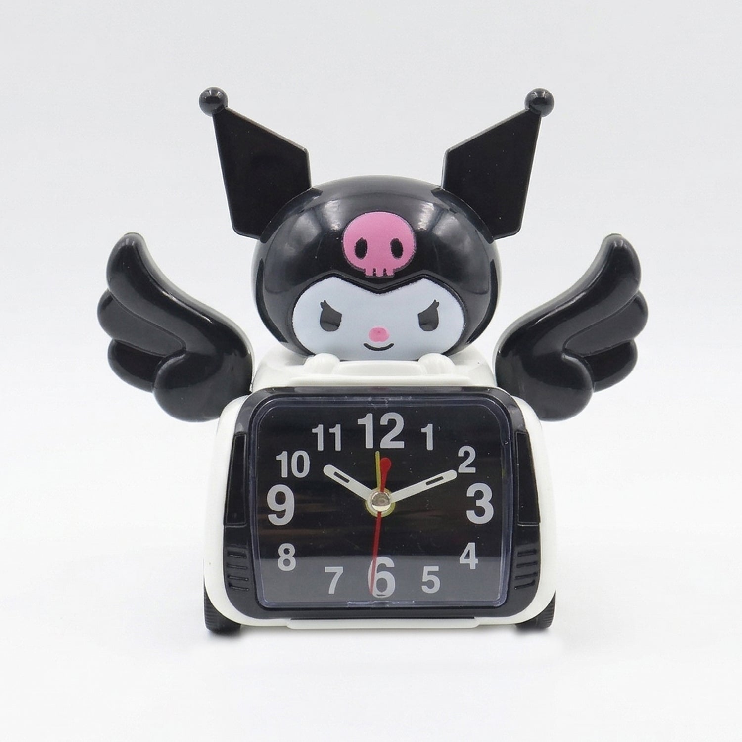 Cute character table clock with easy-to-read display