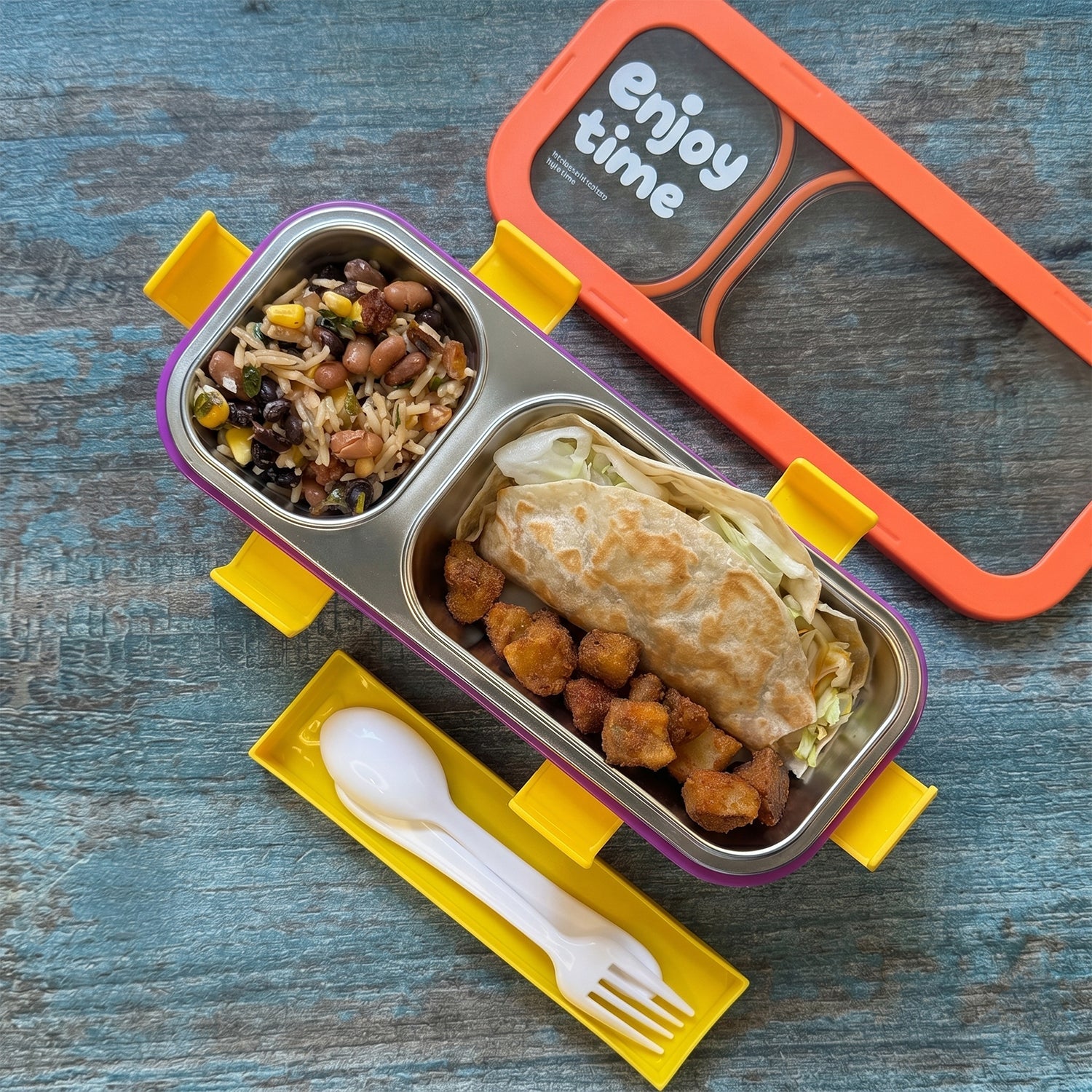 Leak-proof stainless steel container perfect for daily use