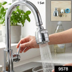 Water saving tap aerator for kitchen and bathroom faucets