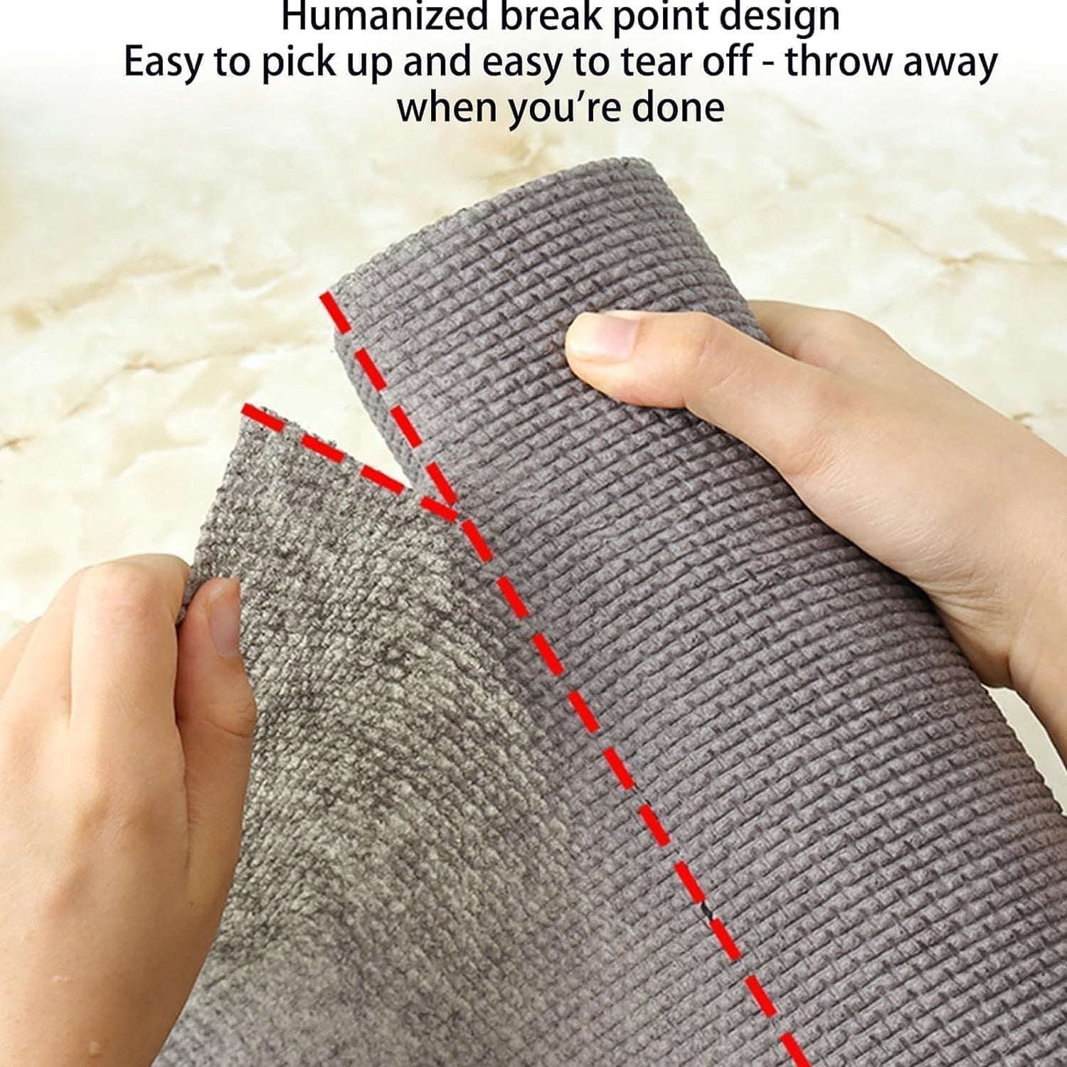 Disposable kitchen cleaning cloth roll for effortless kitchen cleaning