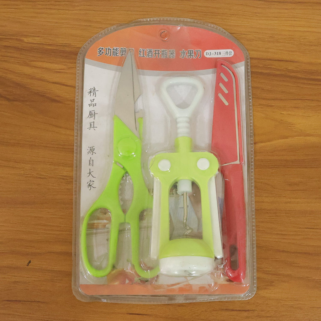 The Quickslice Kitchen Tool Set neatly packaged, showcasing its suitability as a thoughtful gift.