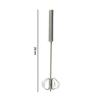 Rotary hand whisk for efficient manual blending