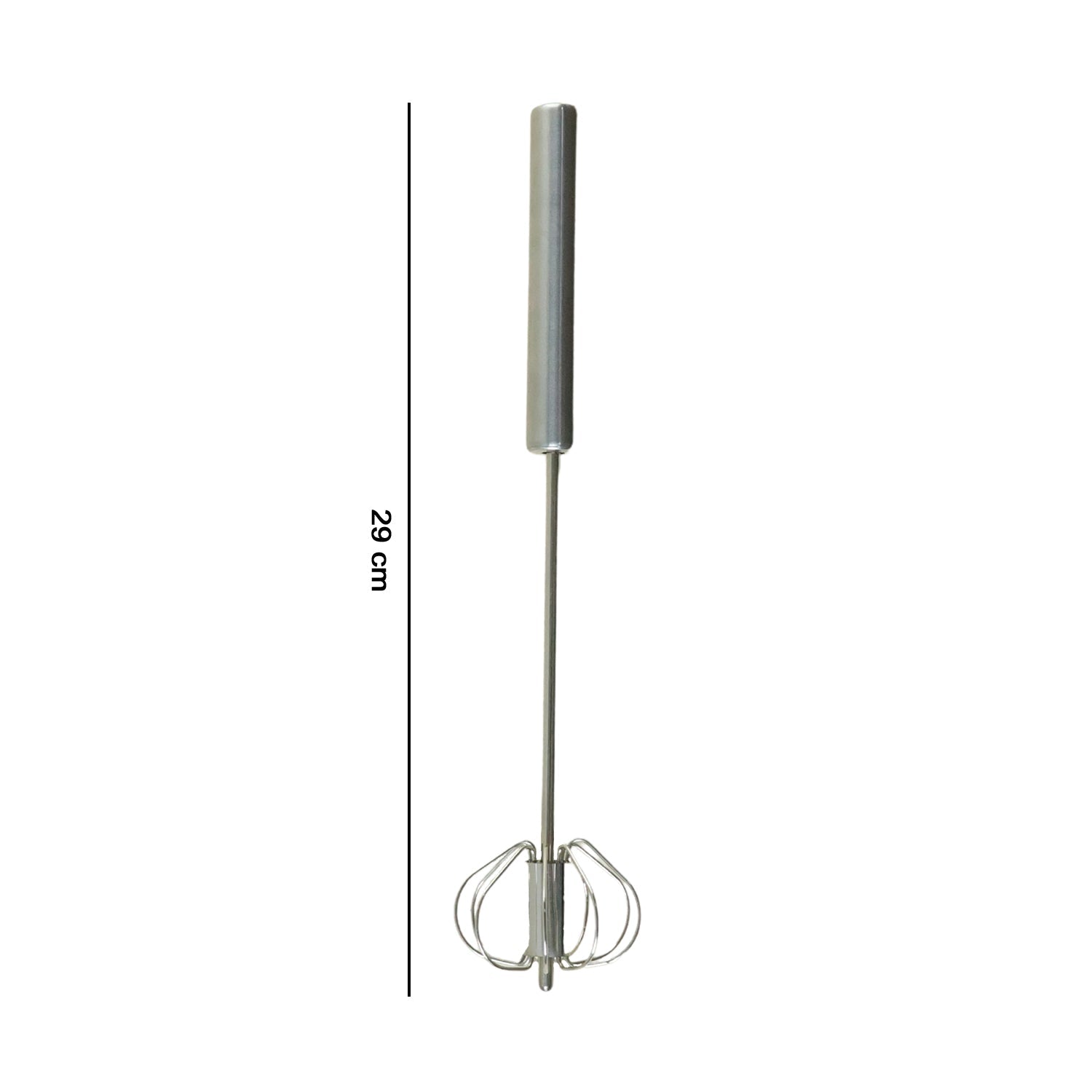 Rotary hand whisk for efficient manual blending