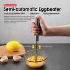 Kitchen whisk tool for mixing and whipping eggs and cream