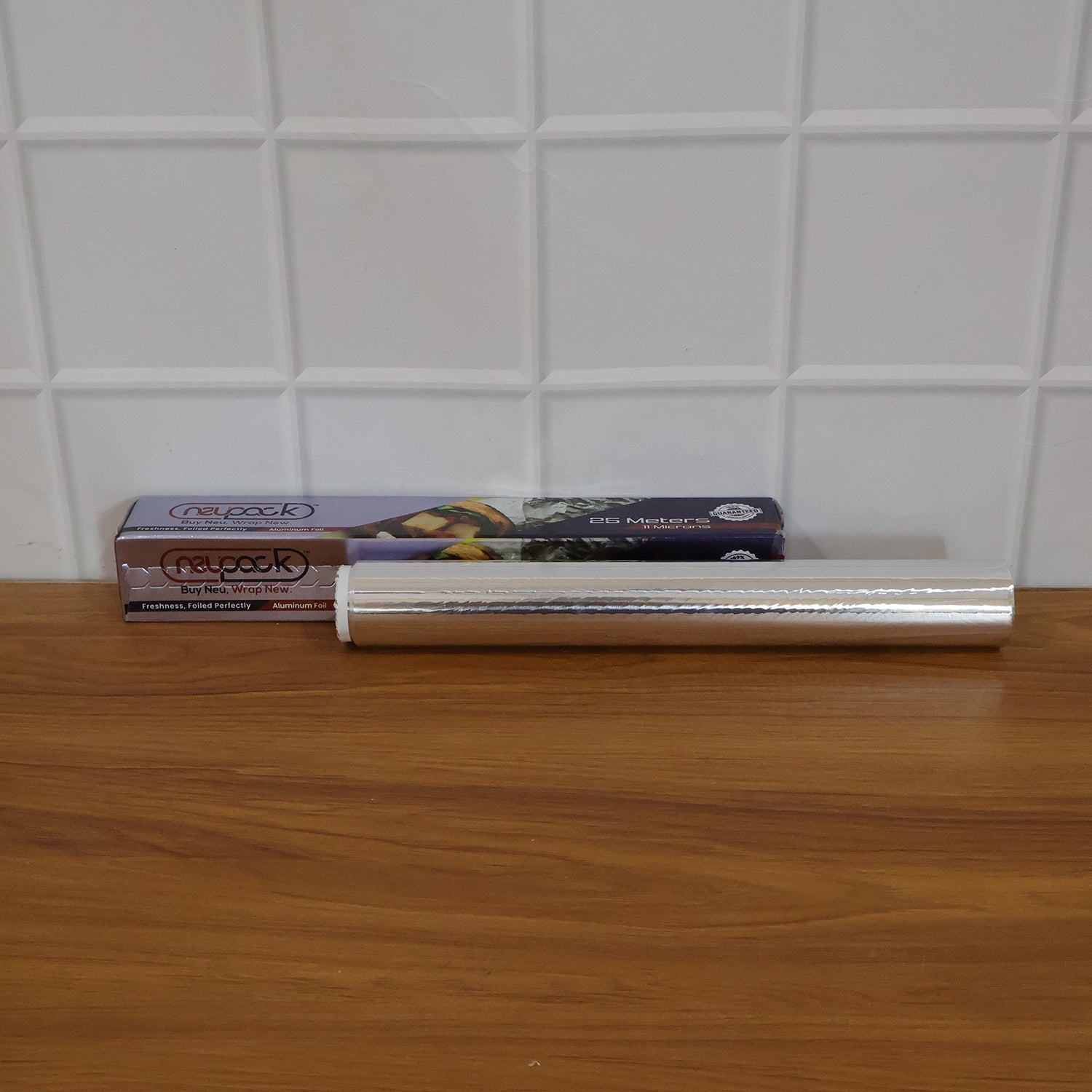 25m durable aluminium foil for food packaging, baking, and grilling