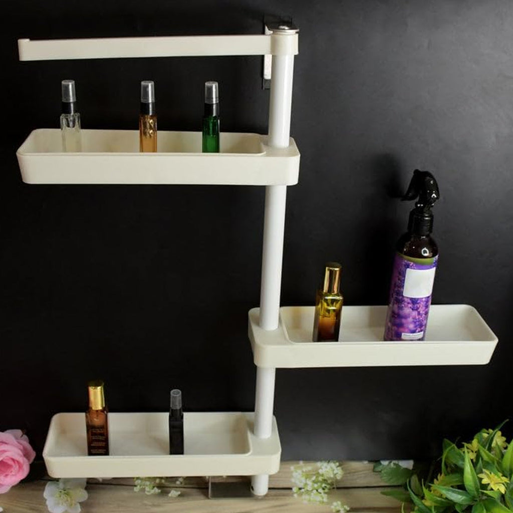 Organivo rotating storage rack placed on clean kitchen countertop