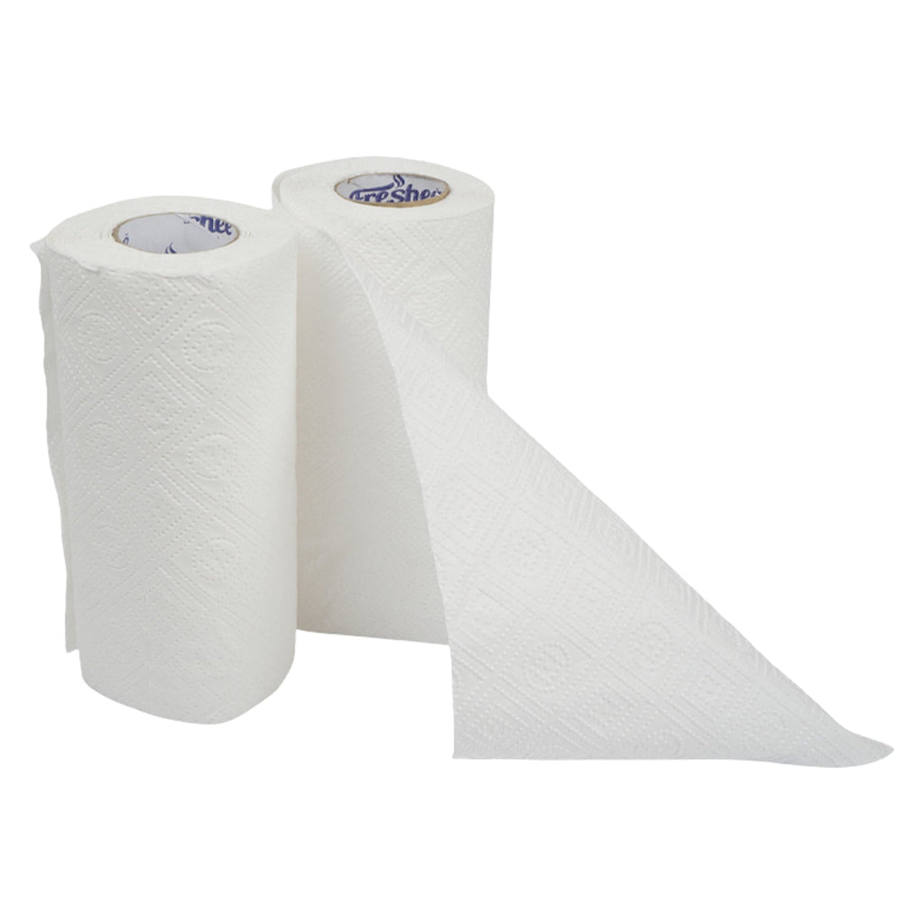 Perforated sheet of Freshee super-absorbent kitchen roll