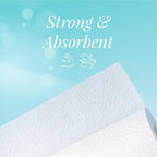 Freshee 4-roll pack of super-absorbent kitchen paper towels