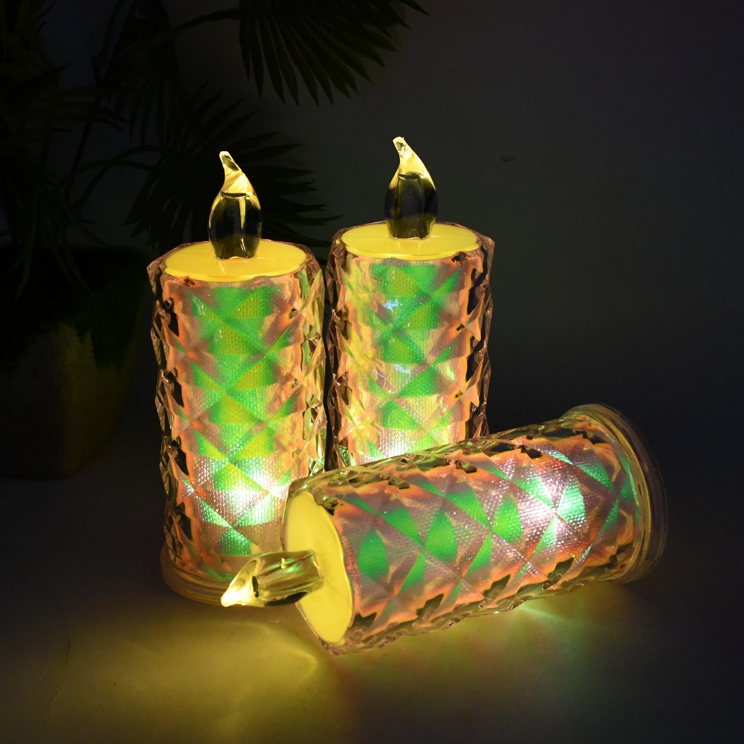 Decorative LED candle lights perfect for festivals and home decor