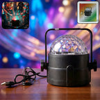 Vibrant LED Disco Light Projector illuminating a room with dynamic effects.