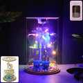 Romantic Love You LED Decorative Light with couple figurine and colorful LED bulbs