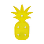 Decorative pineapple LED night light portable for table or shelf