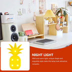 Soft glowing pineapple shaped night light ideal for kids room