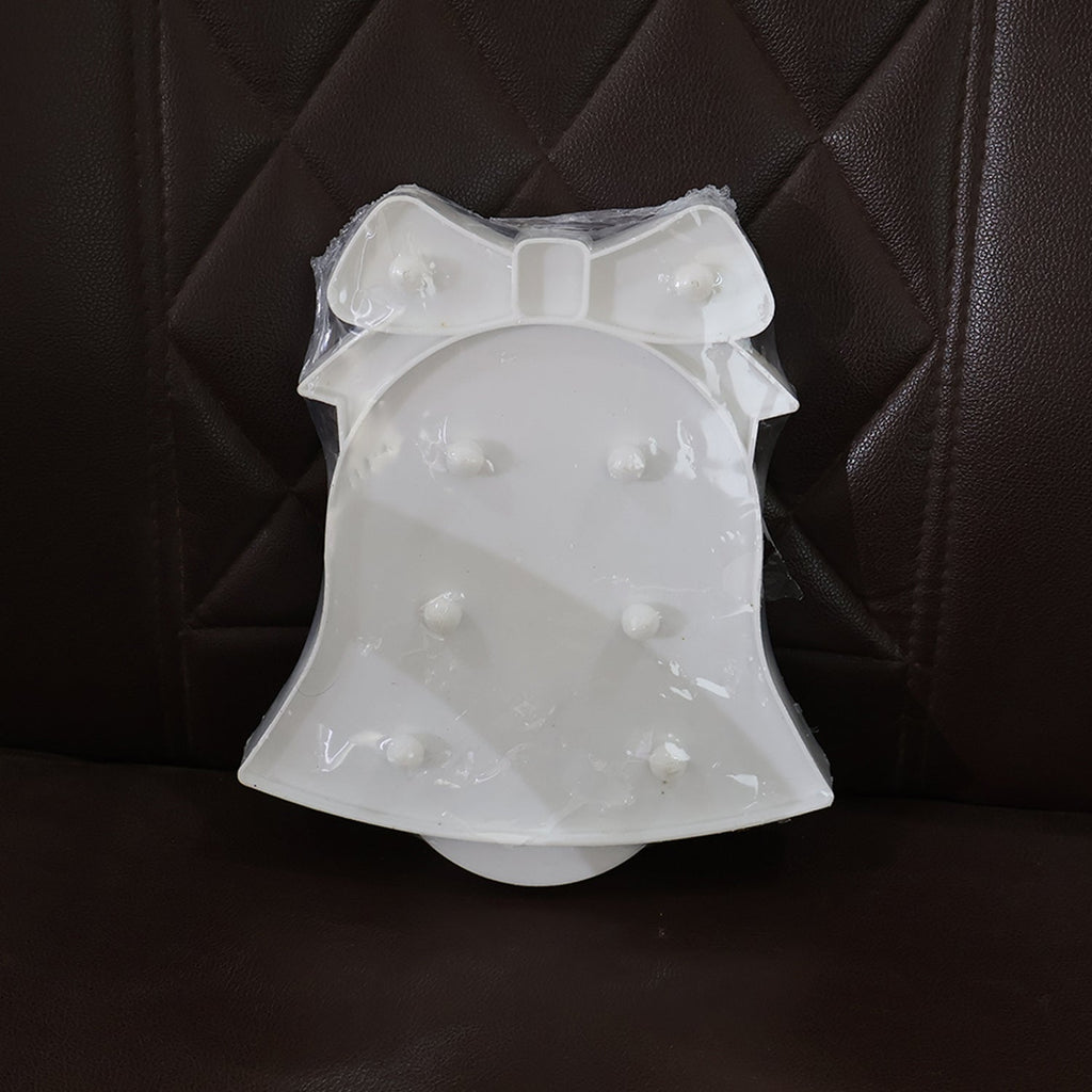 Pink bell shaped LED night light perfect for decorative and mood lighting