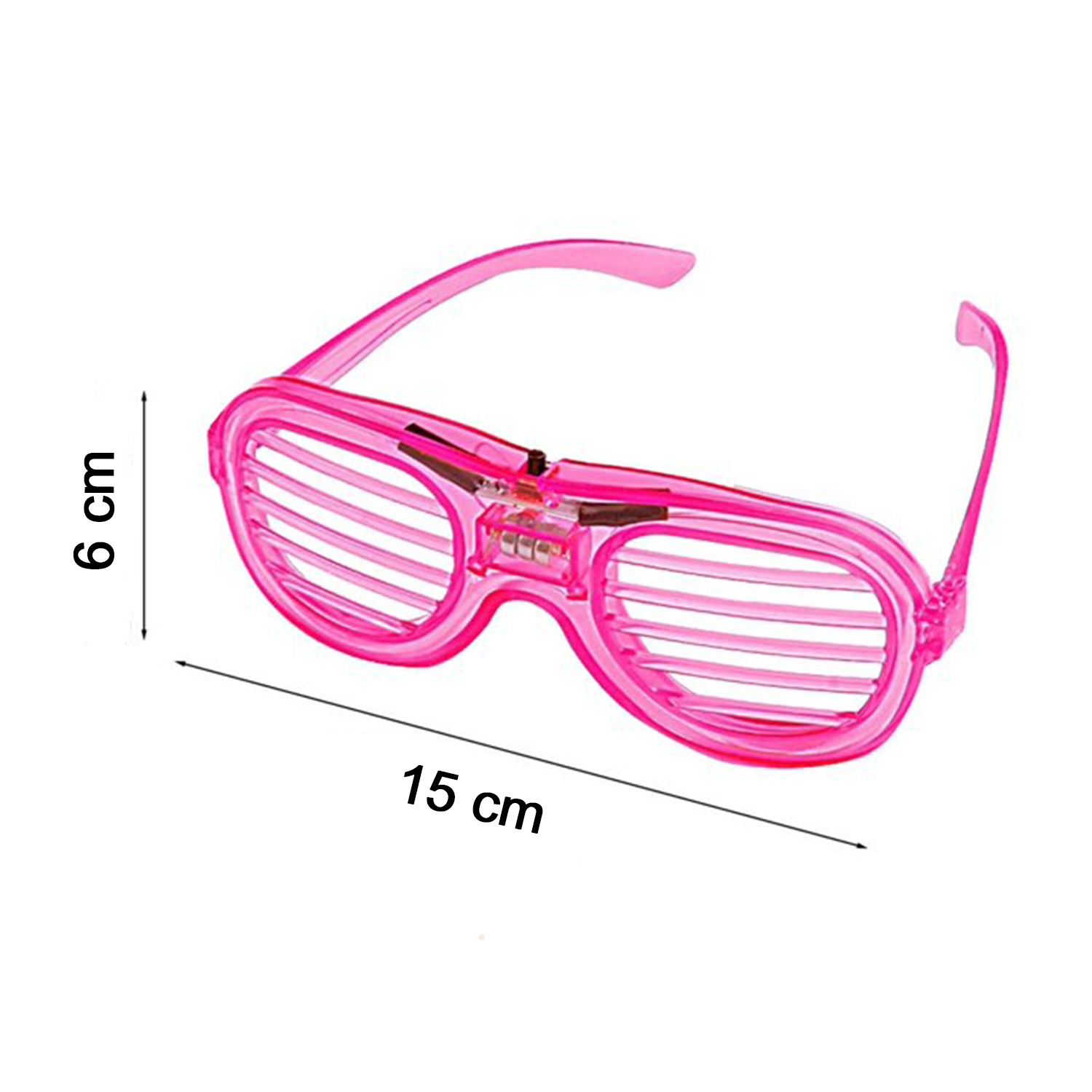 Stylish and comfortable LED light-up glasses for parties