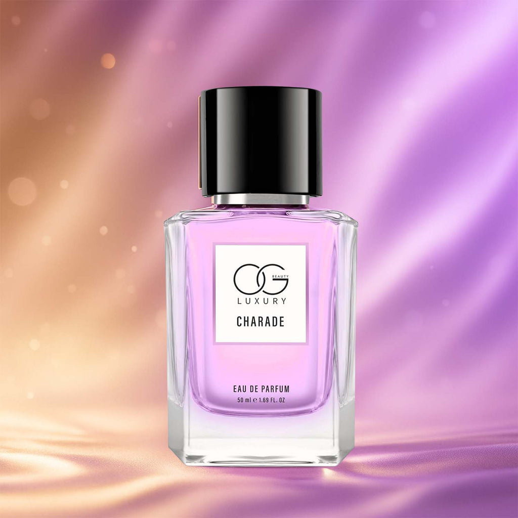 Close-up view of Charade Eau De Parfum spray nozzle on 50ml bottle